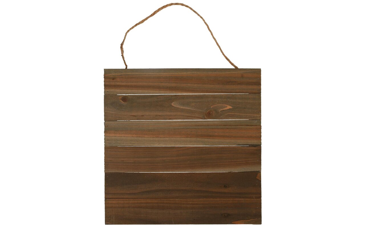 Hampton Art Wood Plank 12" x 12" Rustic, Wood Plaque, Wood Sign Blank, Wood Blanks, Wooden Plaques, Blank Wood Signs for Crafts, Wooden Sign Blank, Wood Planks for Crafts